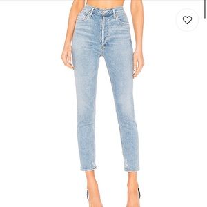 AGOLDE Nico High Rise Slim Fit Jean